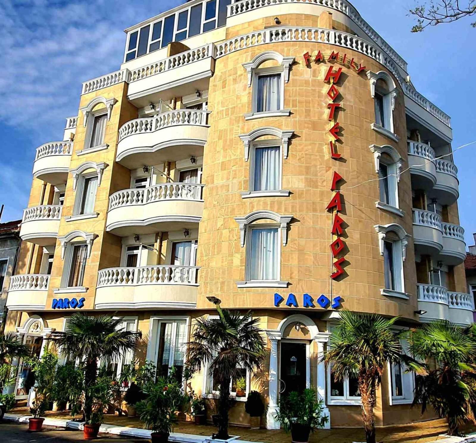 Family Hotel Paros ポモリエ エクステリア 写真
